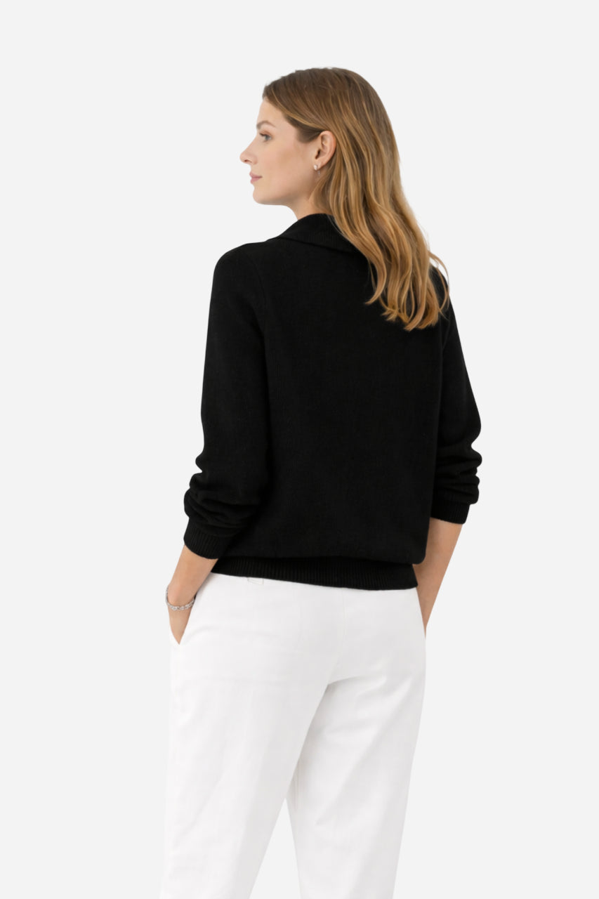 The Élodie Half-Zip Sweater
