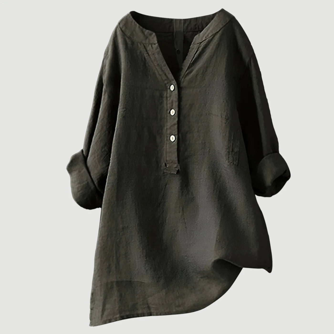 Freja™ | Light and Comfortable Linen Blouse for Women