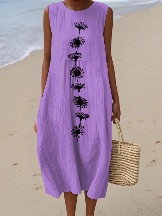 Emma | Lightweight Sleeveless Summer Dress