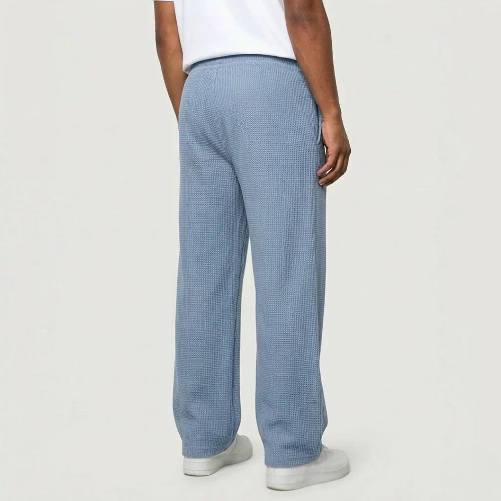 Nino | Comfortable Wide-Leg Trousers for Men with Adjustable Waist