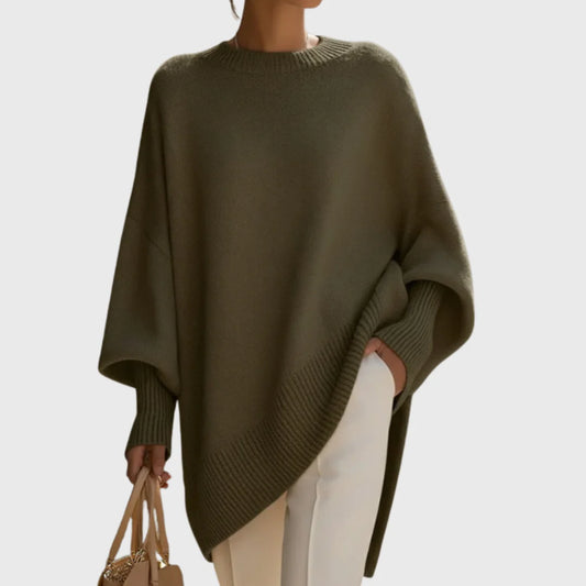 LIVIA | Oversized Poncho Jumper