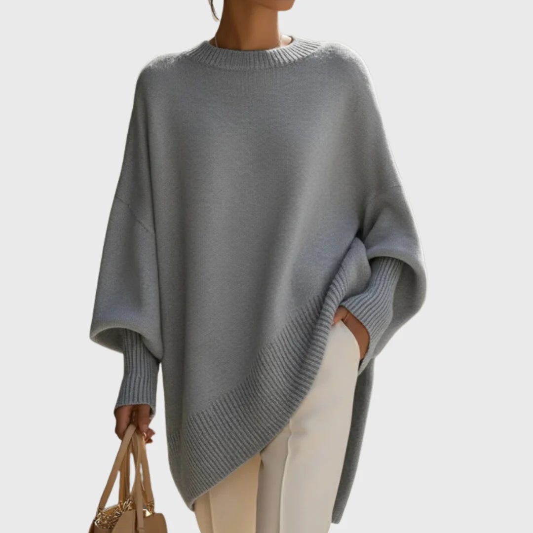 LIVIA | Oversized Poncho Jumper