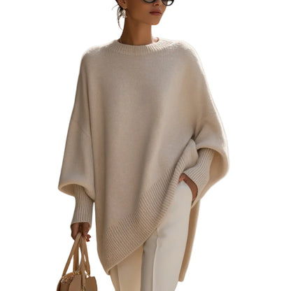 LIVIA | Oversized Poncho Jumper