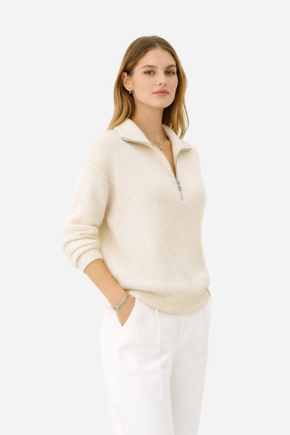 The Élodie Half-Zip Sweater