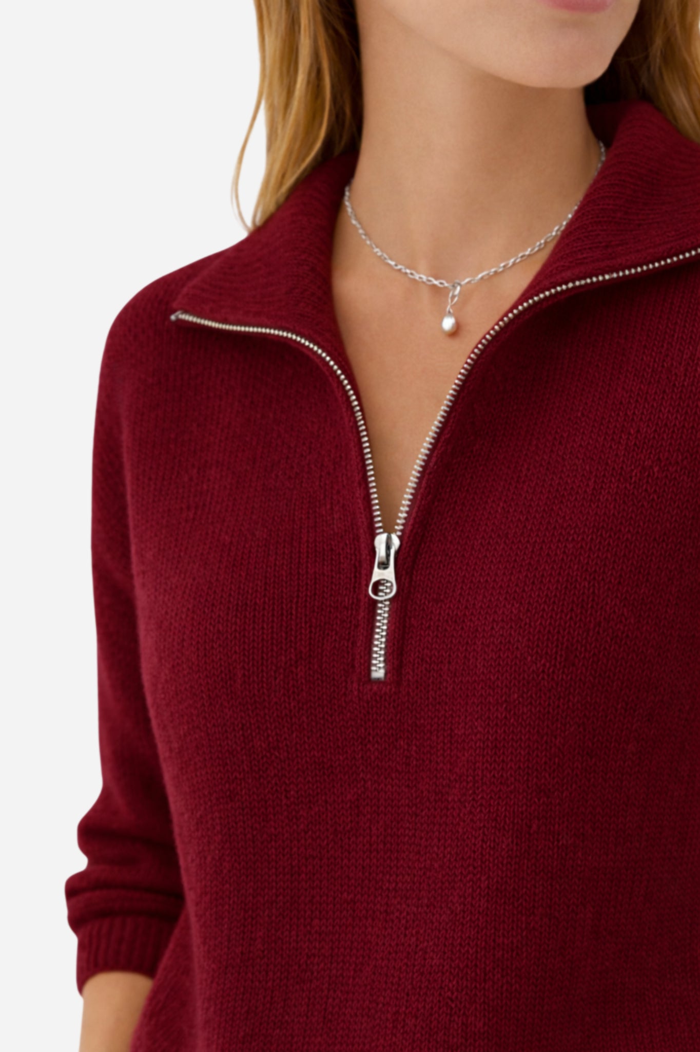 The Élodie Half-Zip Sweater