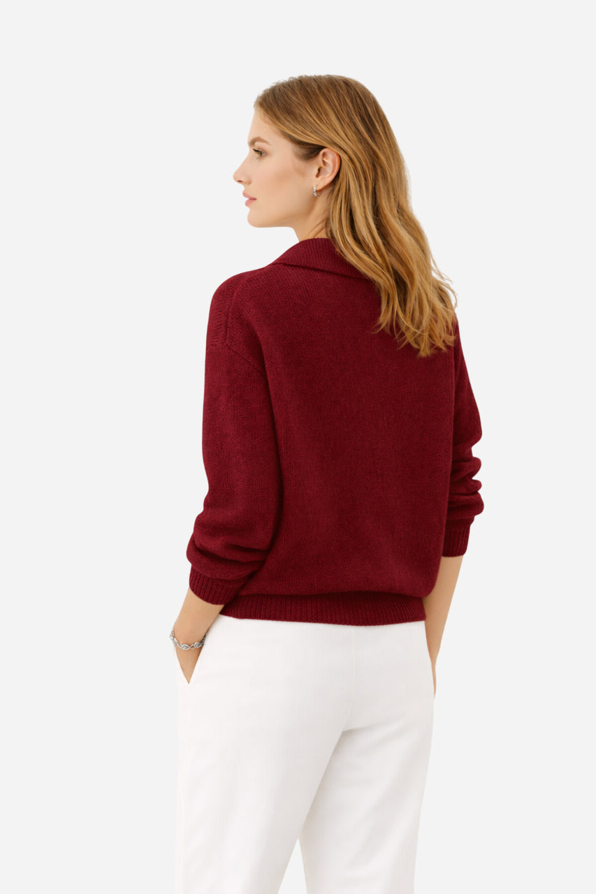 The Élodie Half-Zip Sweater