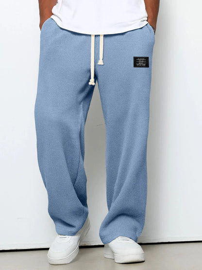 Nino | Comfortable Wide-Leg Trousers for Men with Adjustable Waist