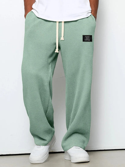 Nino | Comfortable Wide-Leg Trousers for Men with Adjustable Waist