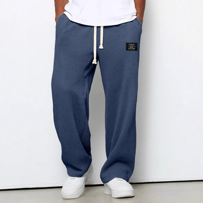 Nino | Comfortable Wide-Leg Trousers for Men with Adjustable Waist