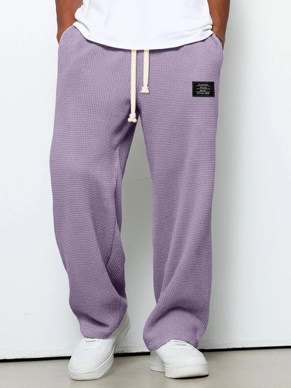 Nino | Comfortable Wide-Leg Trousers for Men with Adjustable Waist