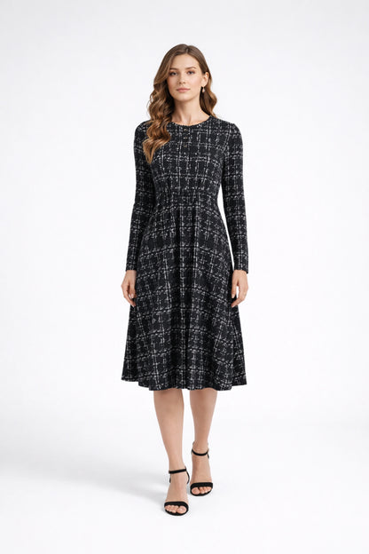 The Margaux Cinched Midi Dress