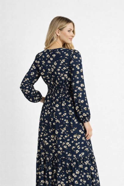 The Noëlle Floral Smock Dress