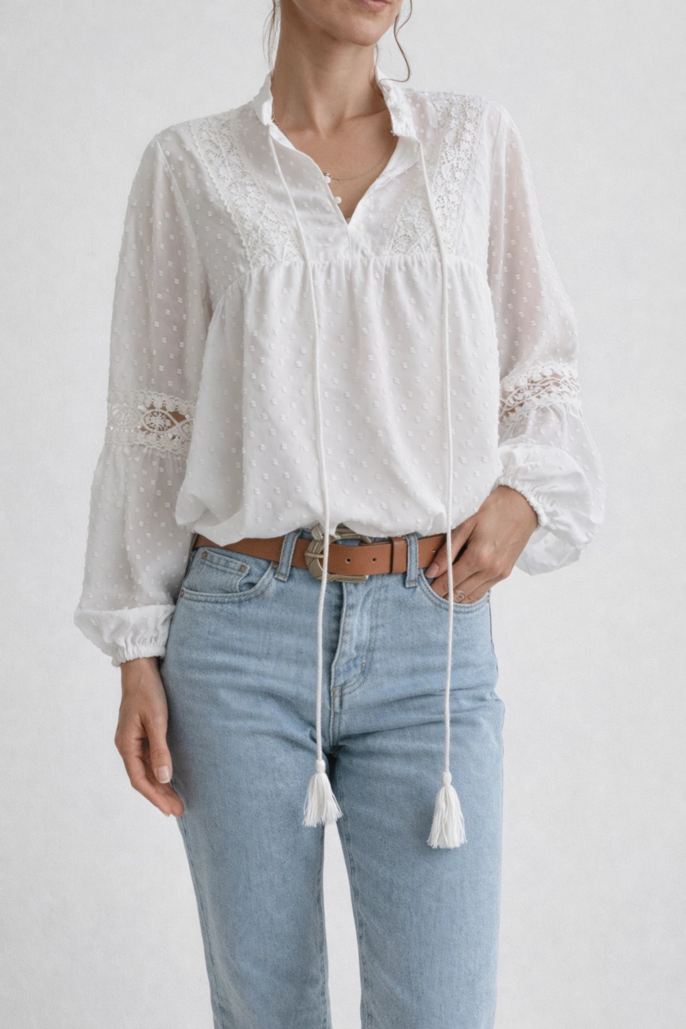 The Vivienne Lace Blouse