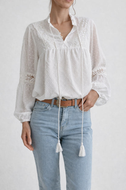 The Vivienne Lace Blouse