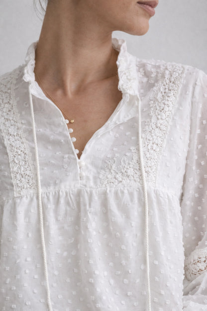 The Vivienne Lace Blouse