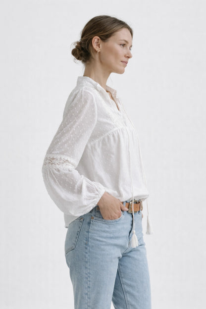 The Vivienne Lace Blouse