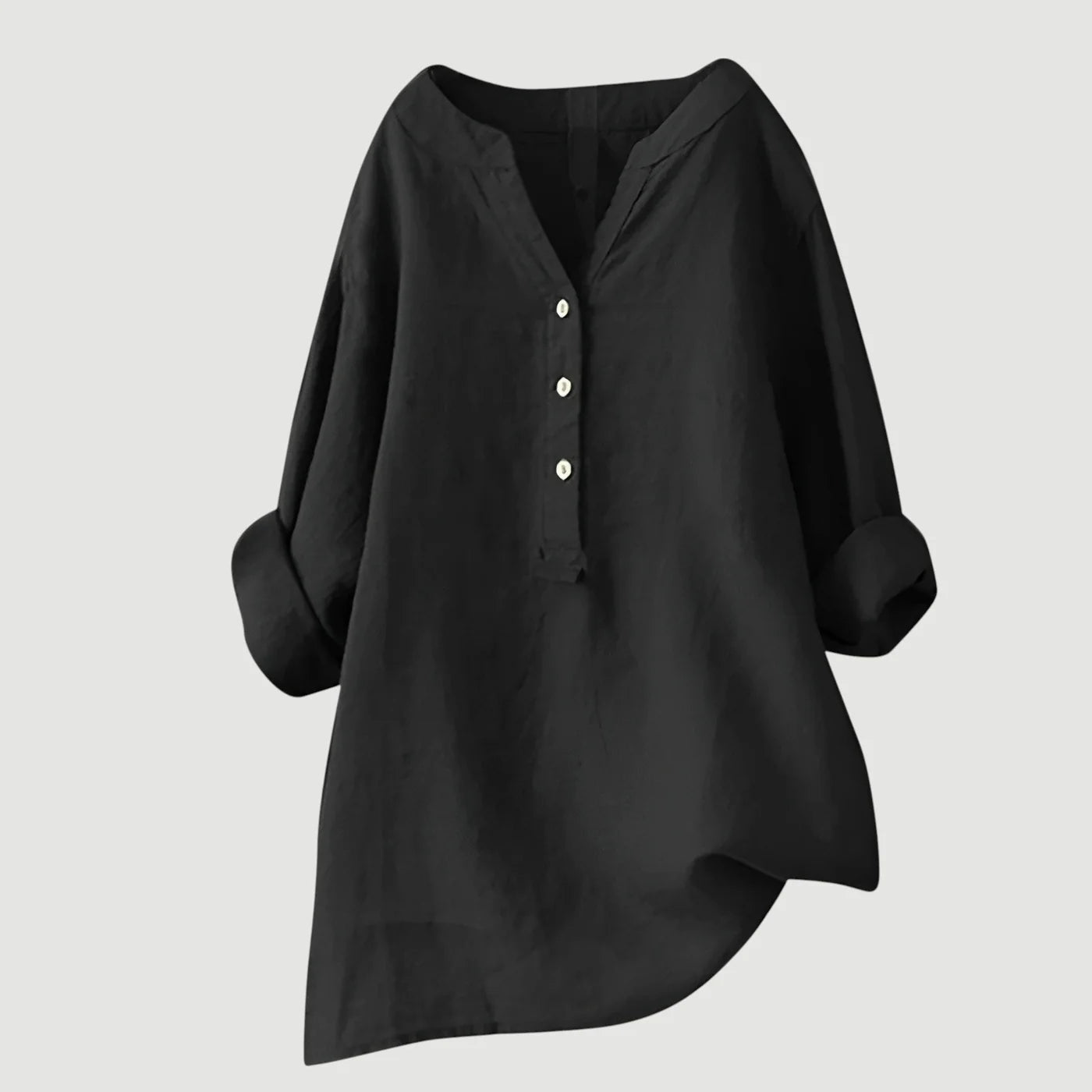 Freja™ | Light and Comfortable Linen Blouse for Women