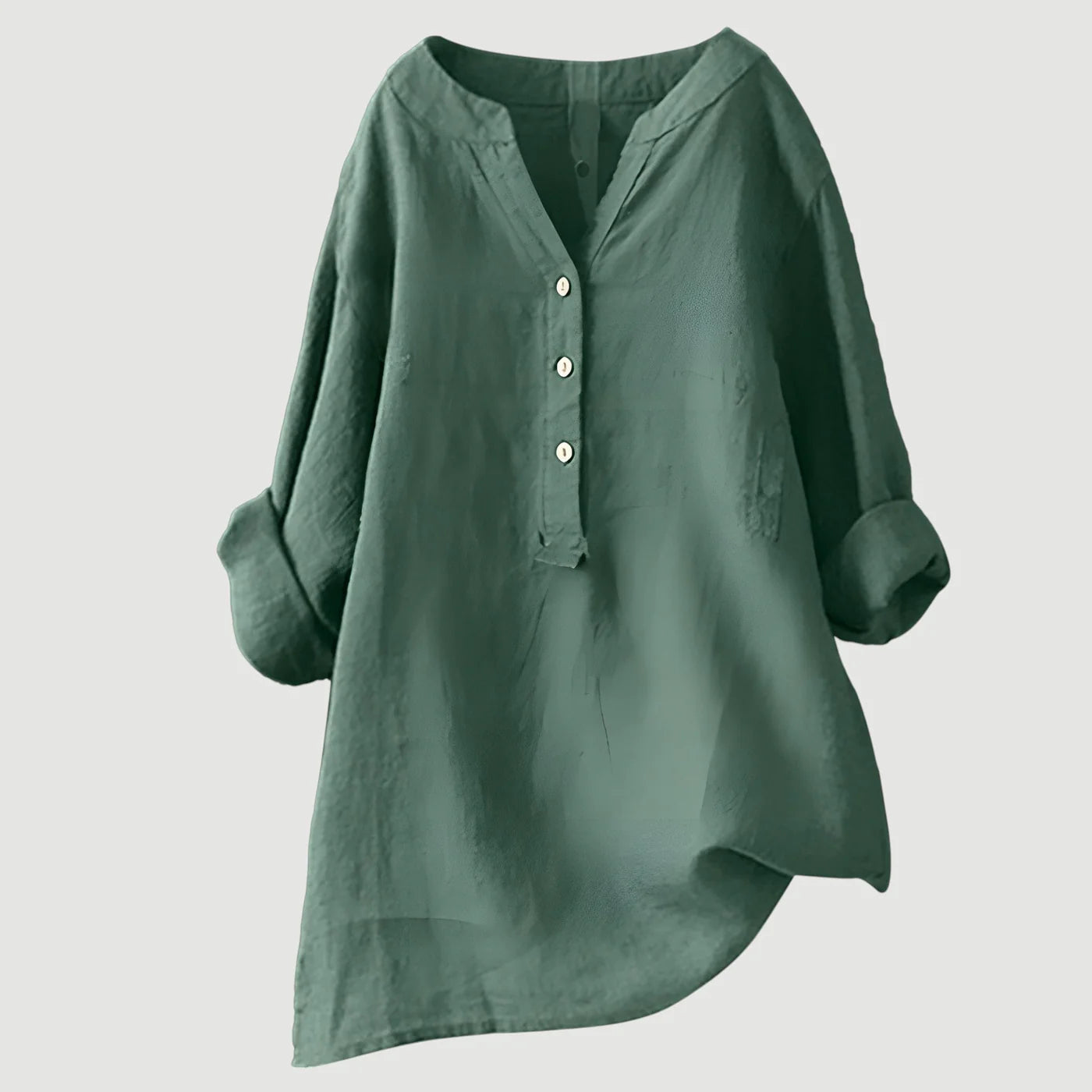 Freja™ | Light and Comfortable Linen Blouse for Women