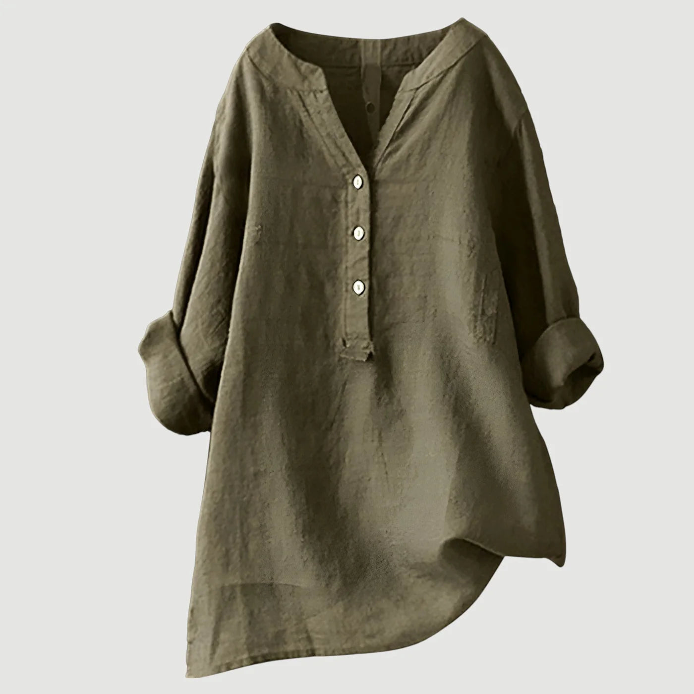 Freja™ | Light and Comfortable Linen Blouse for Women