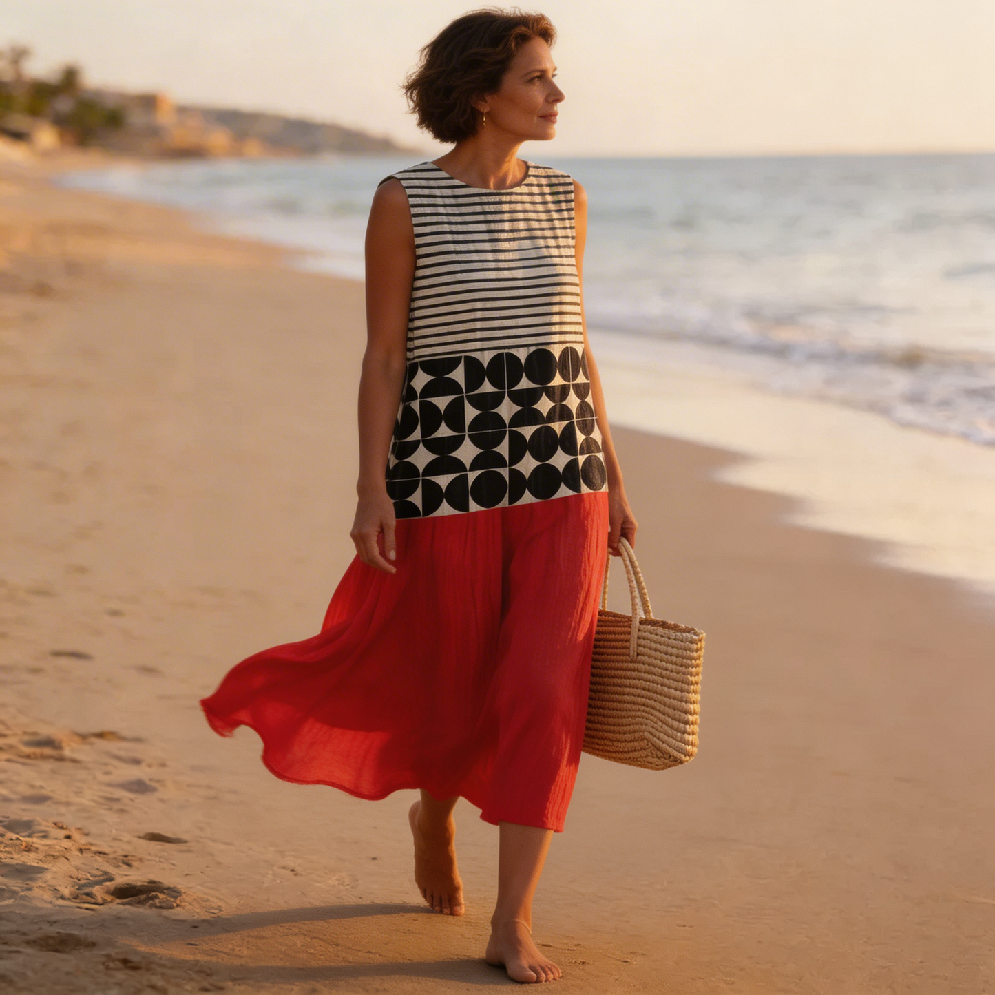 Jane | Lightweight Sleeveless Summer Dress