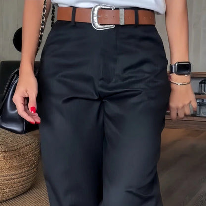 MATHILDA | Elegant, Figure-Flattering Striped Trousers